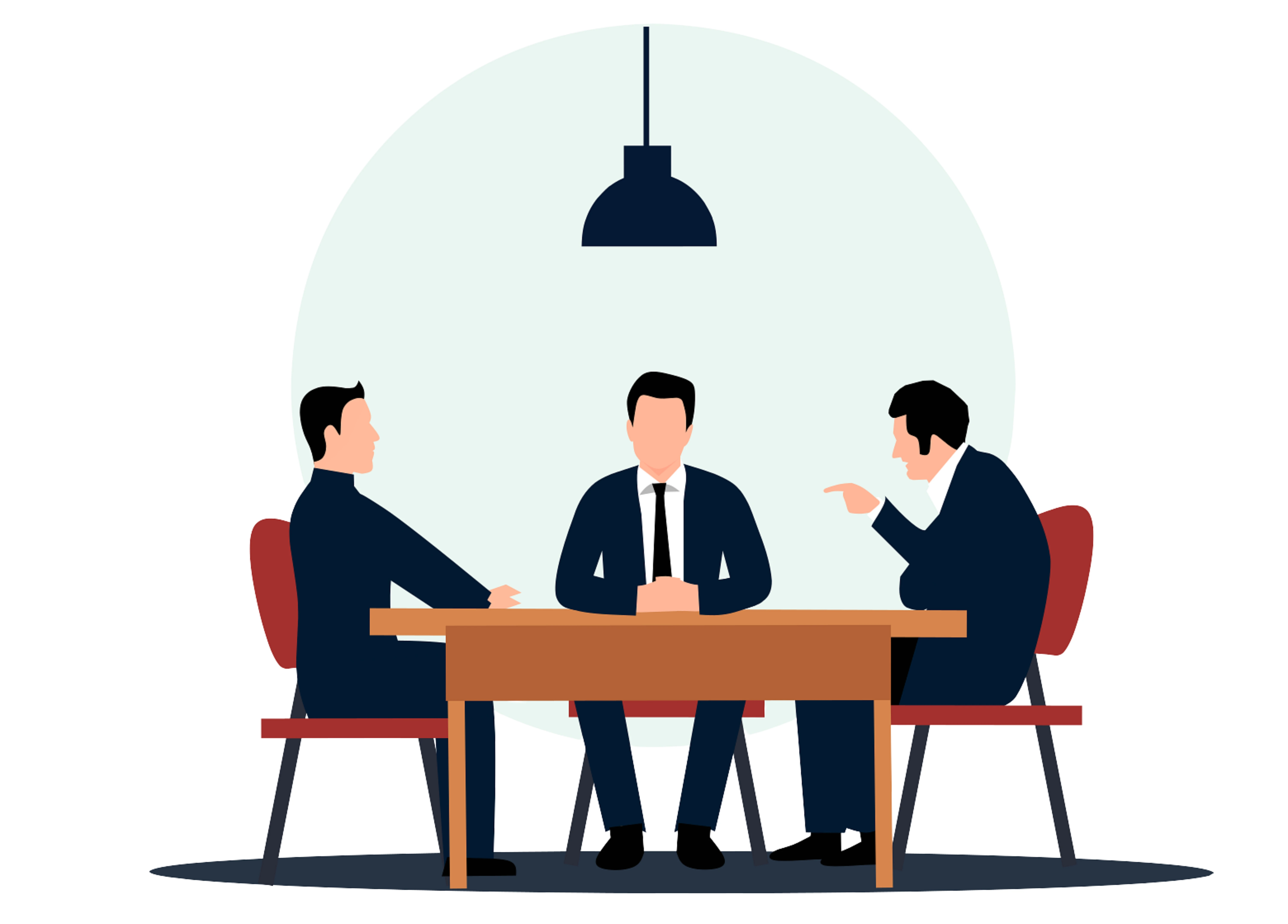 office meeting business